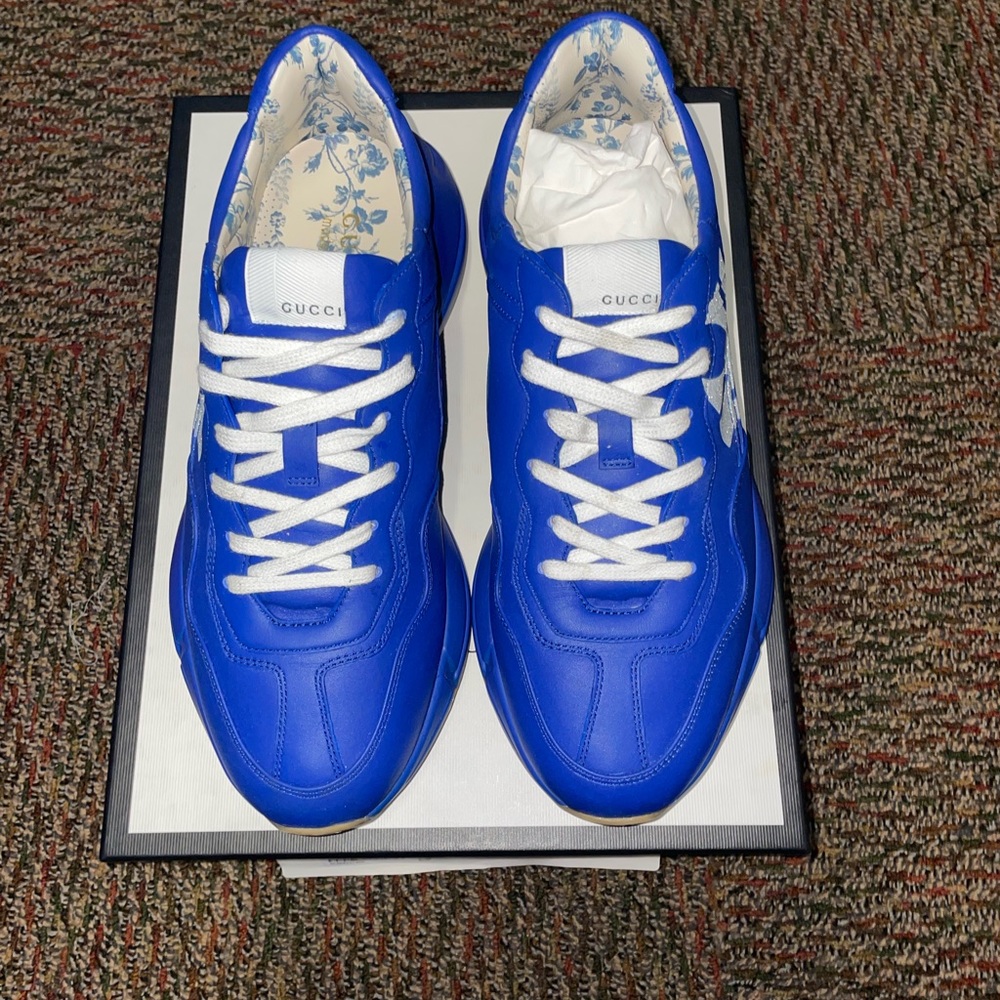 Gucci Blue Yankee Rhyton Size 10